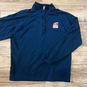 Sweatshirt Nike Golf Olympic 2008 Beijing NBC 1/3 Zip Up Sz M